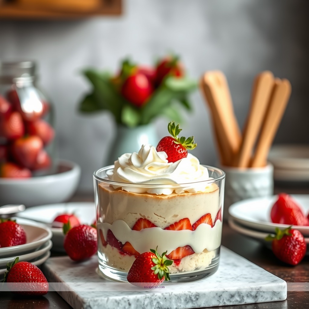 Recipe - trifle recipe with angel food cake and strawberries