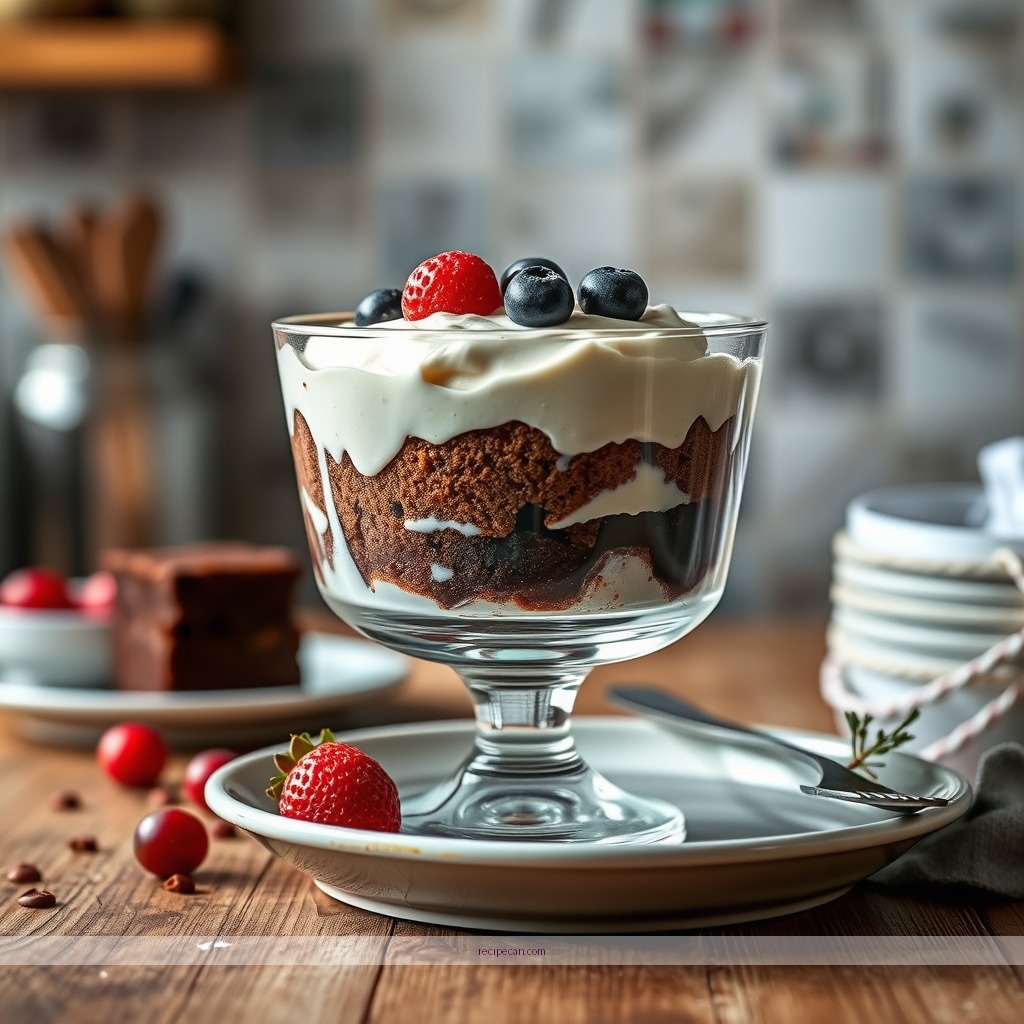 Recipe - trifle recipes with brownies