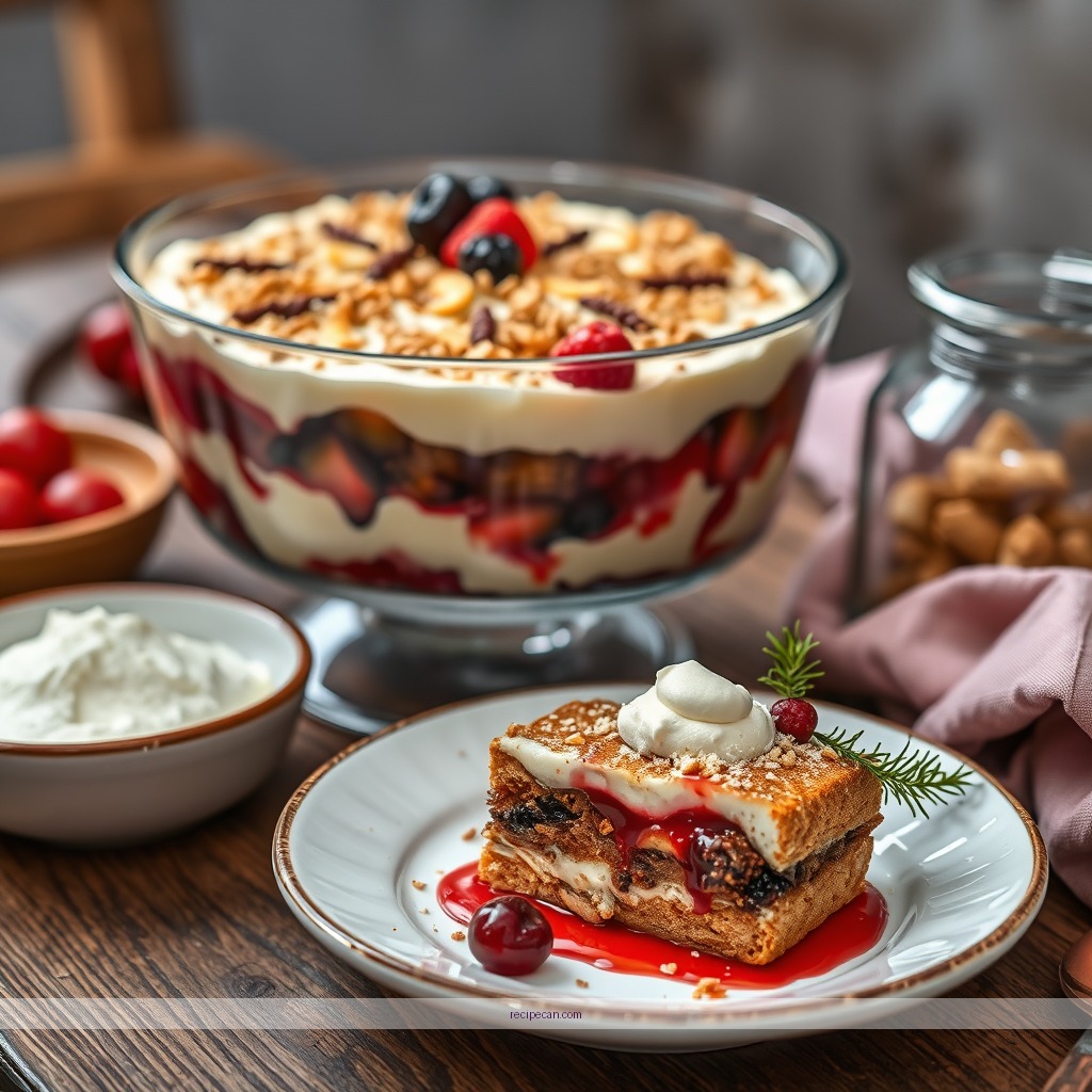 Recipe - best christmas trifle dessert recipes