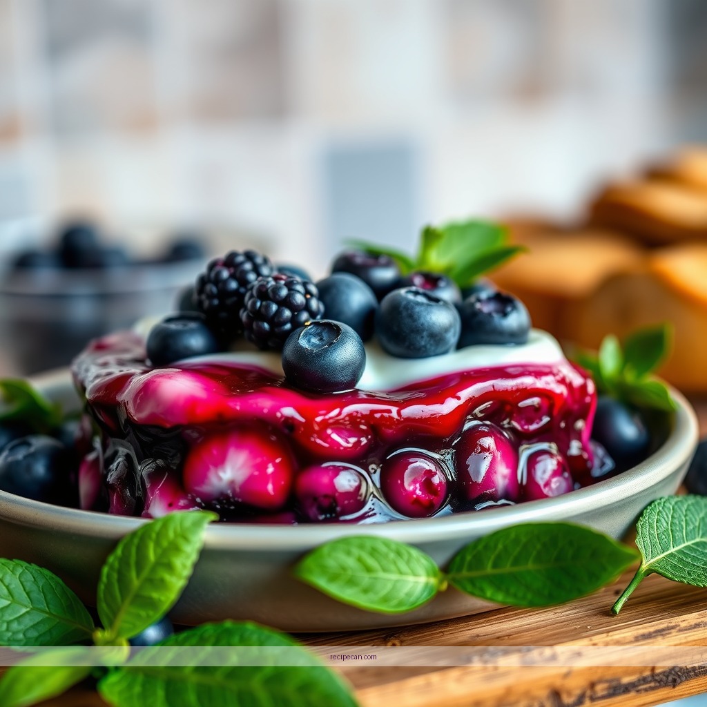 Recipe - blueberry trifle recipe