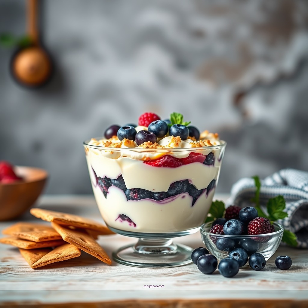 Recipe - blueberry trifle recipes