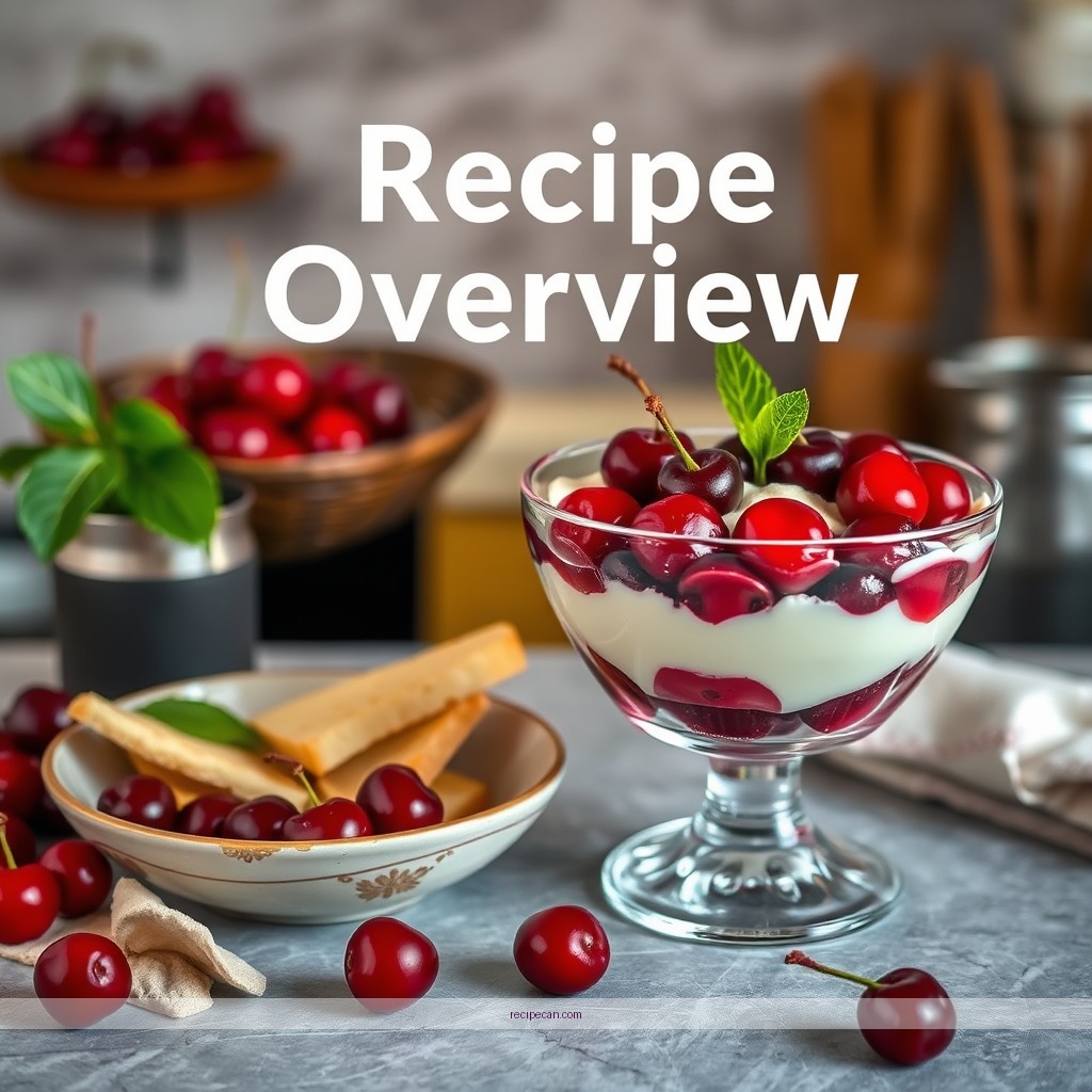 Recipe - cherry trifle recipe