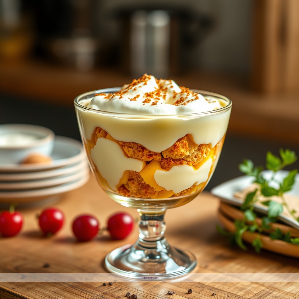 Recipe - custard recipe for trifle