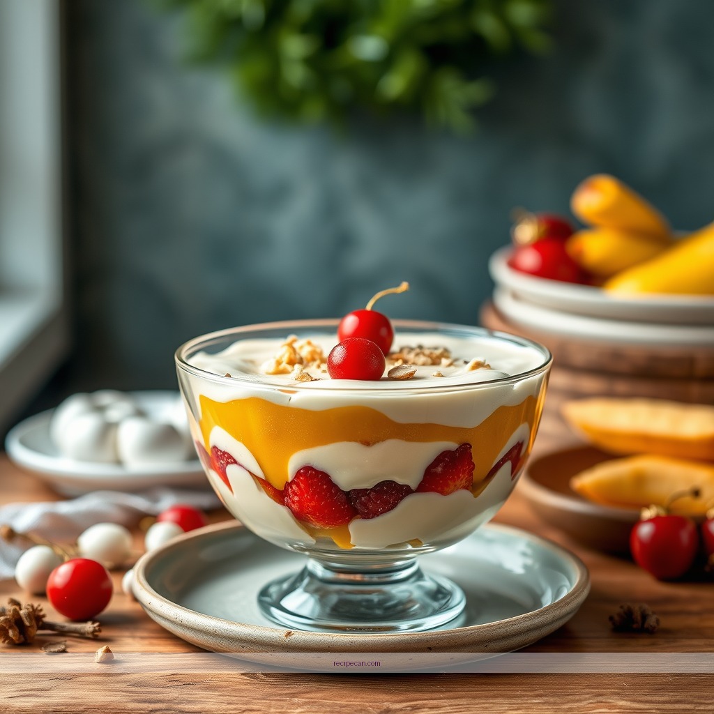Recipe - eggnog trifle recipe