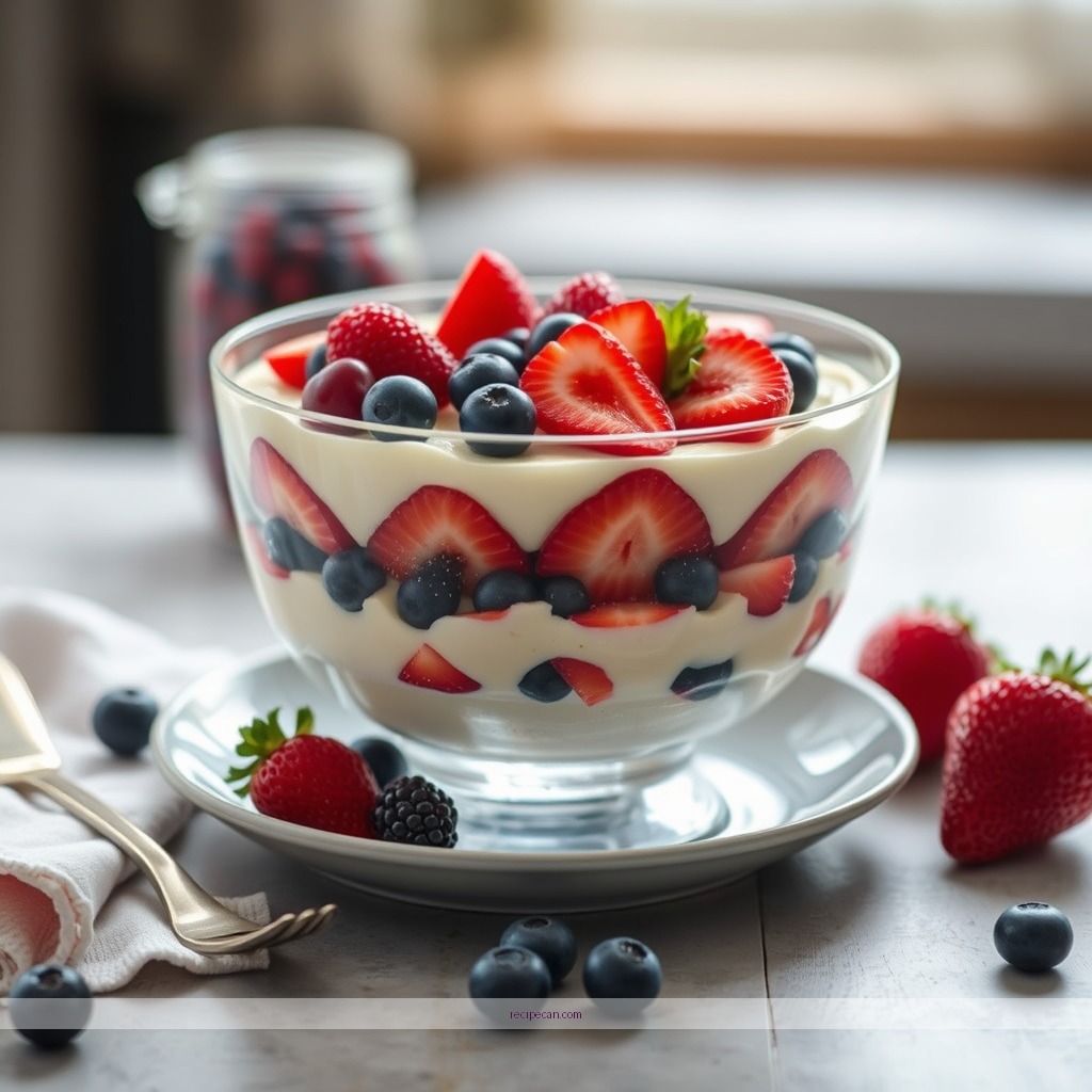 Recipe - fruit trifle recipe easy