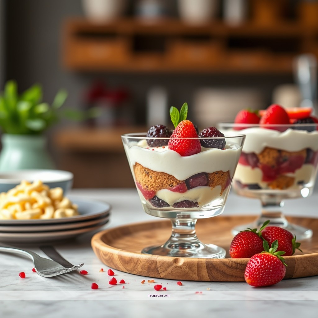 Recipe - individual trifle dessert recipes