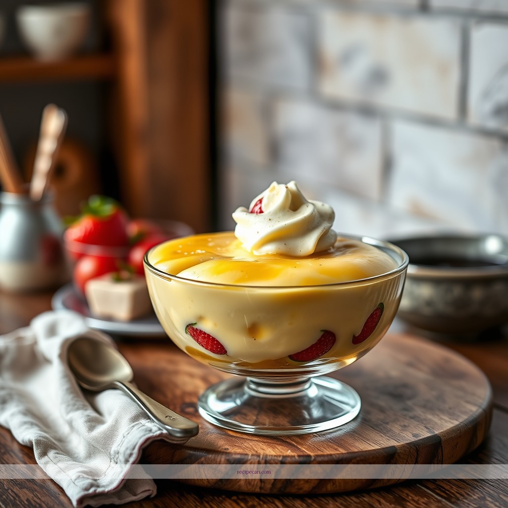 Recipe - recipe custard for trifle