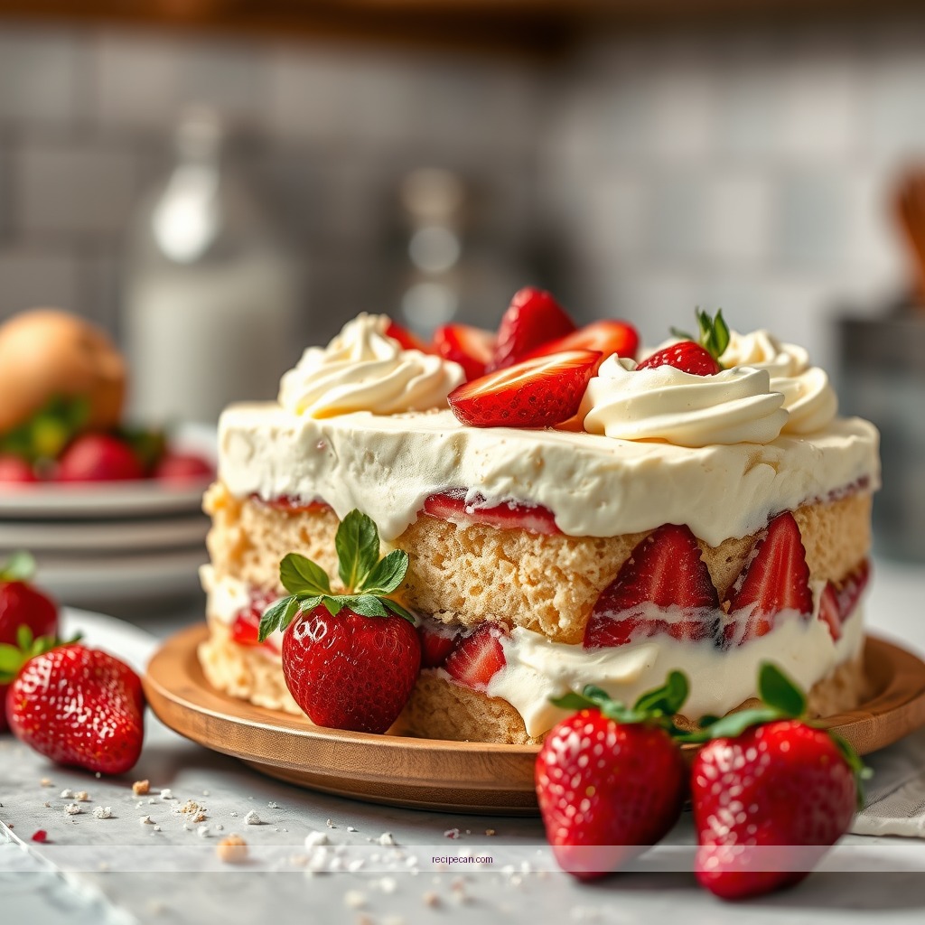 Recipe - recipe for angel food cake and strawberry trifle