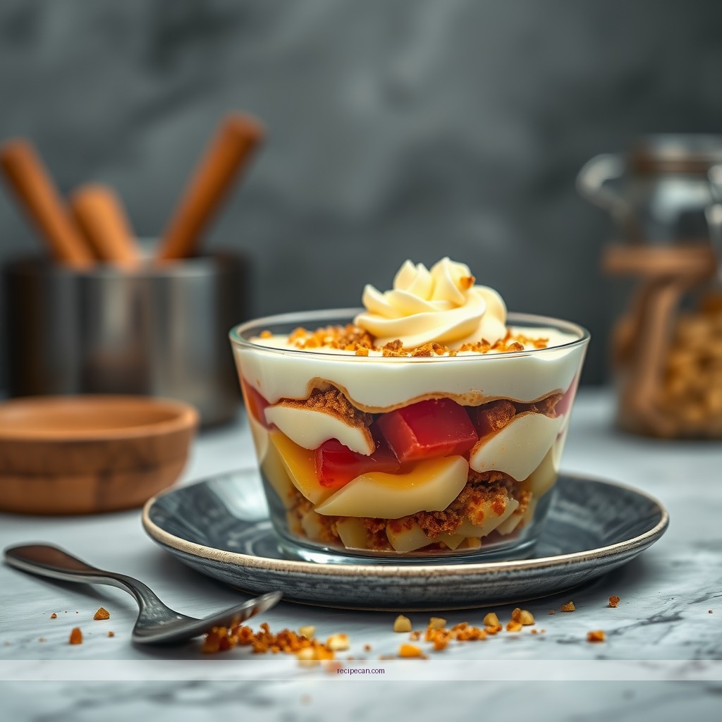 Recipe - recipe trifle jelly custard
