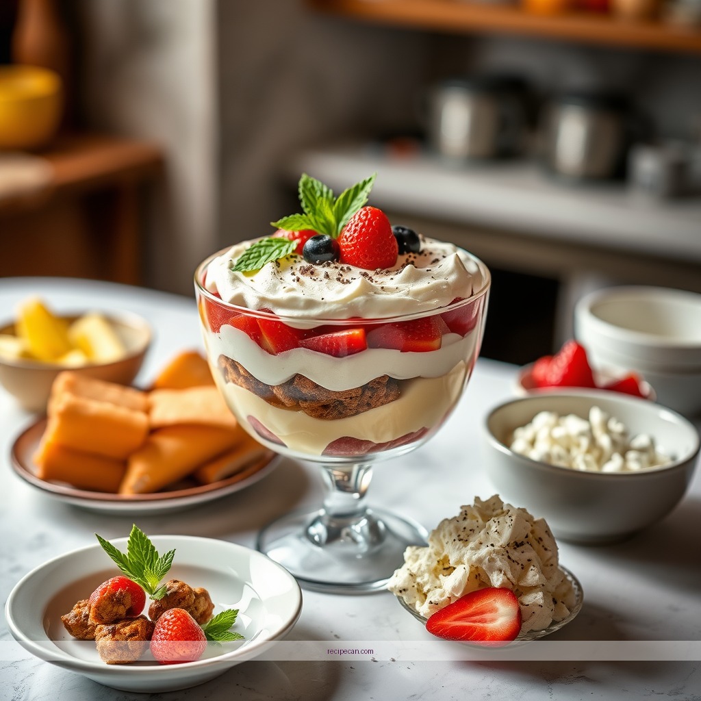 Recipe - simple recipe for trifle