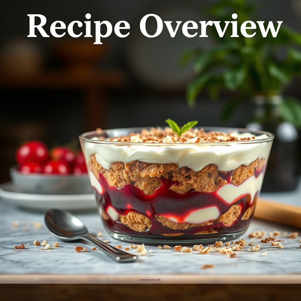 Recipe - sweet sherry trifle recipe