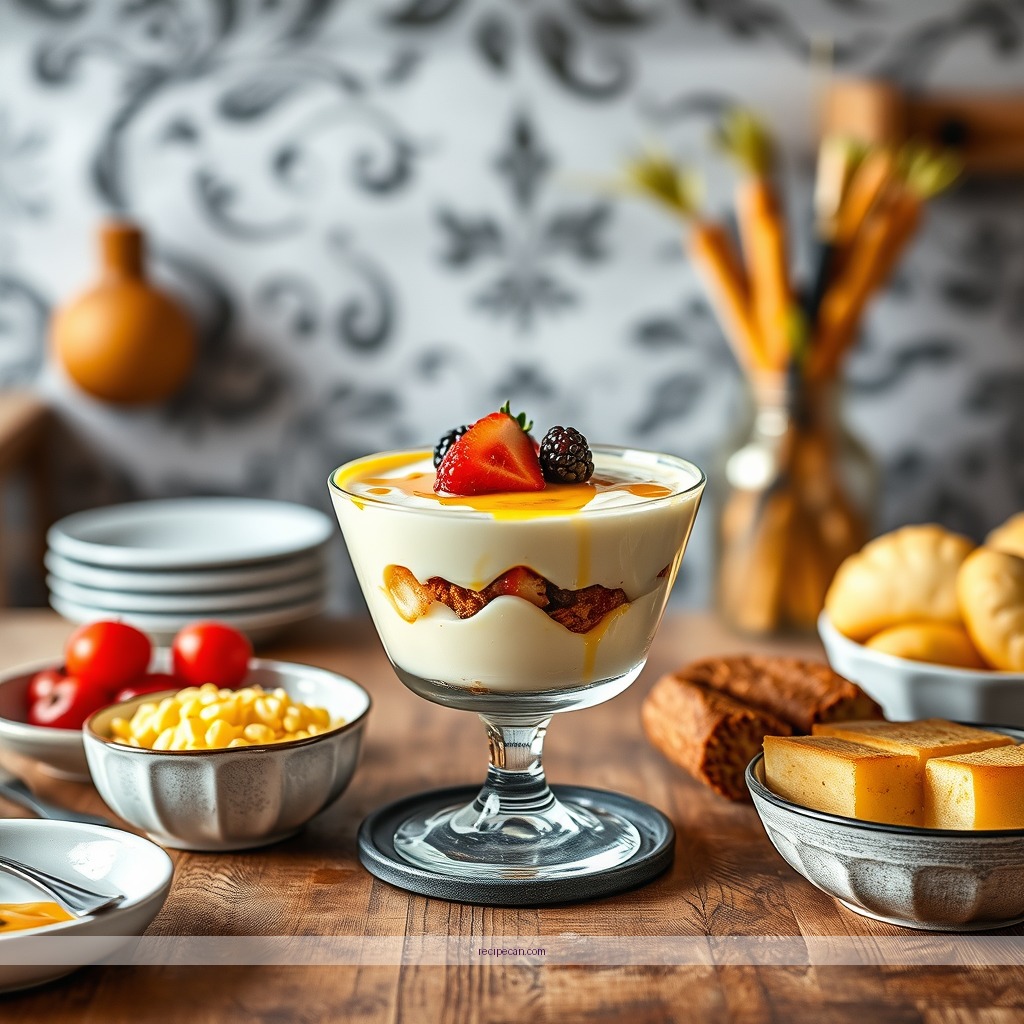 Recipe - trifle recipe custard