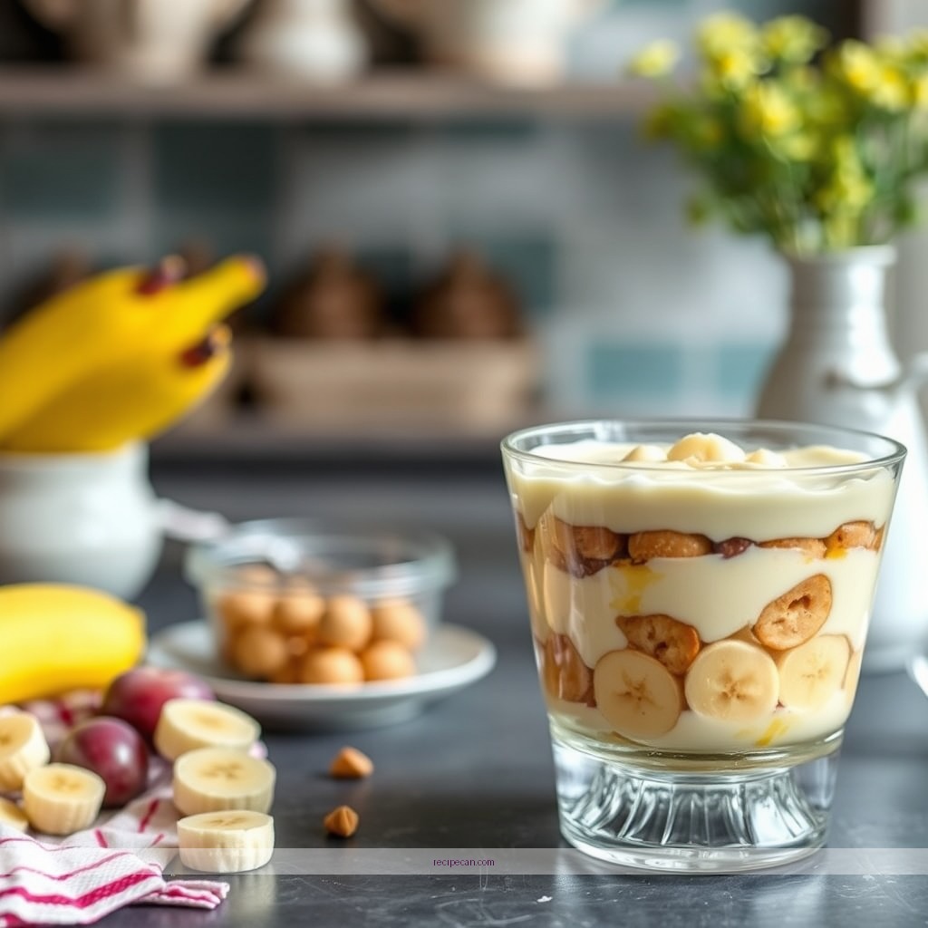Recipe - banana trifle pudding recipe