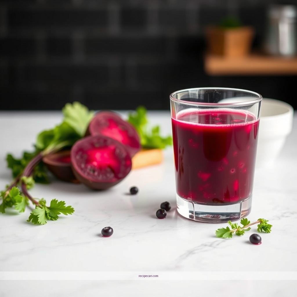 Recipe - beet juice recipe