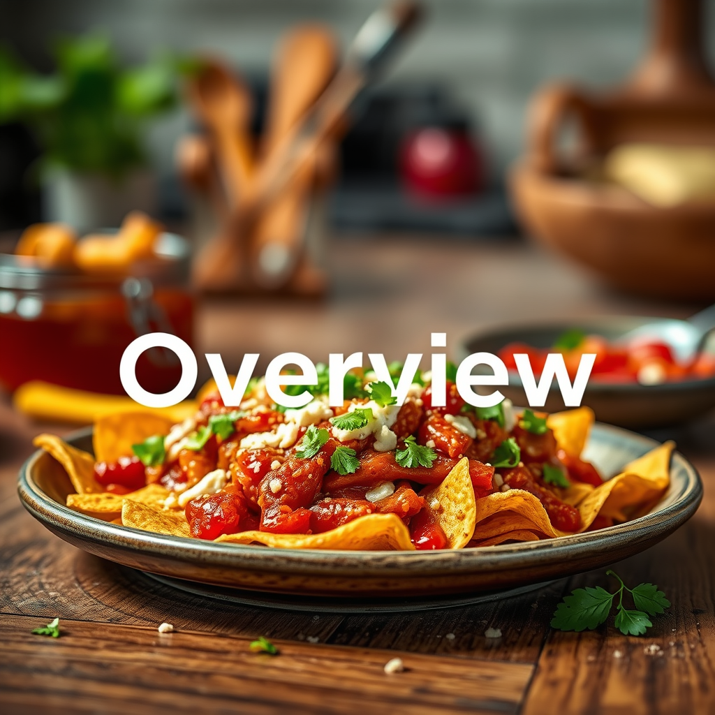 Recipe - nachos and chilli recipe