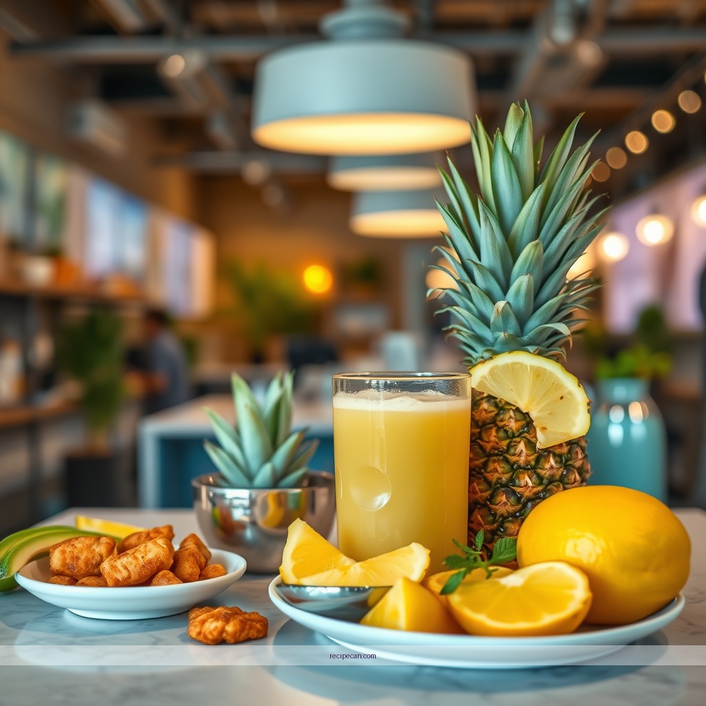 Recipe - pineapple juice recipe