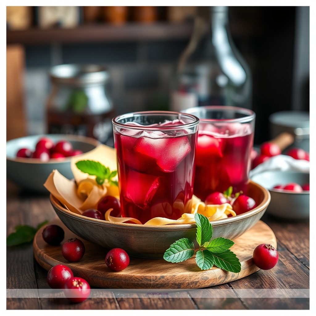 Recipe - cranberry juice recipe