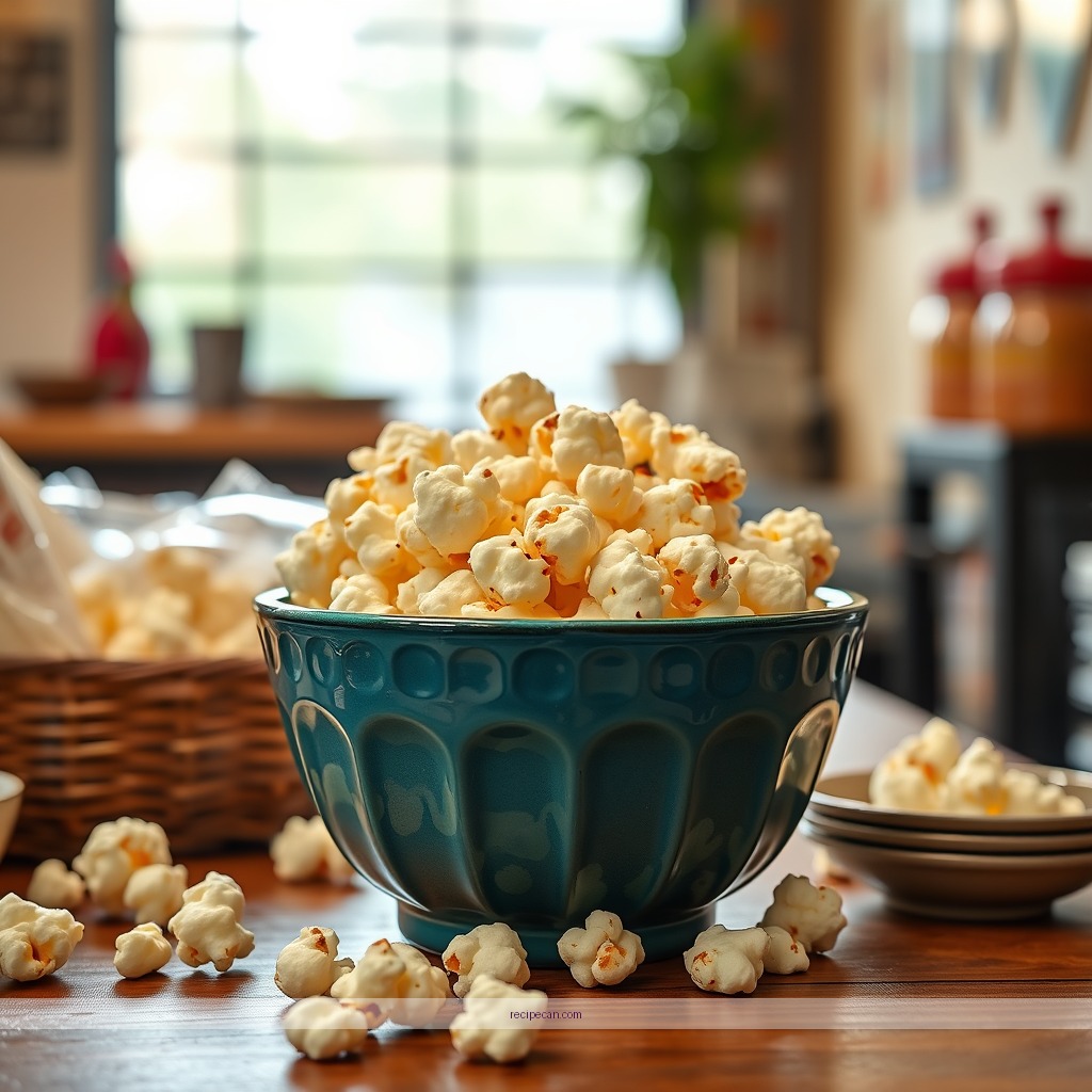 Recipe - sweet popcorn recipe