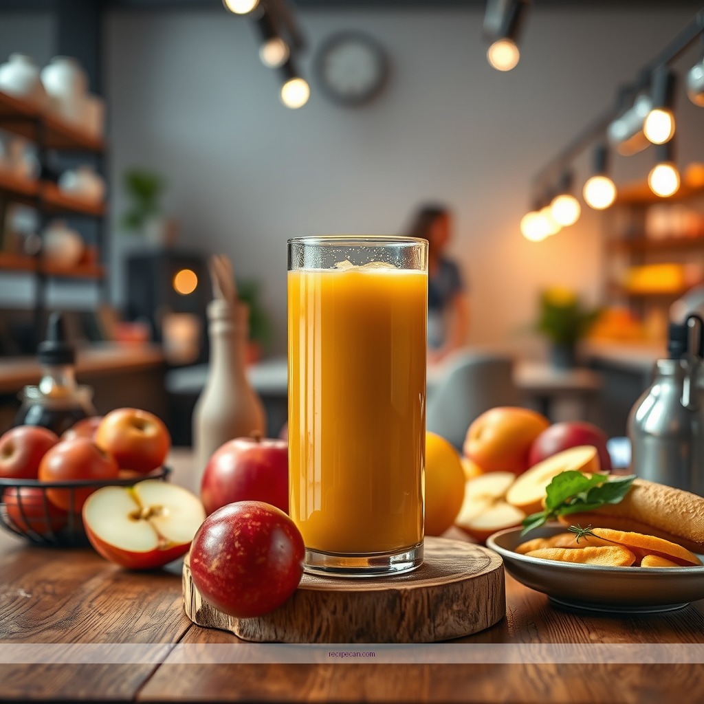 Recipe - apple juice recipe