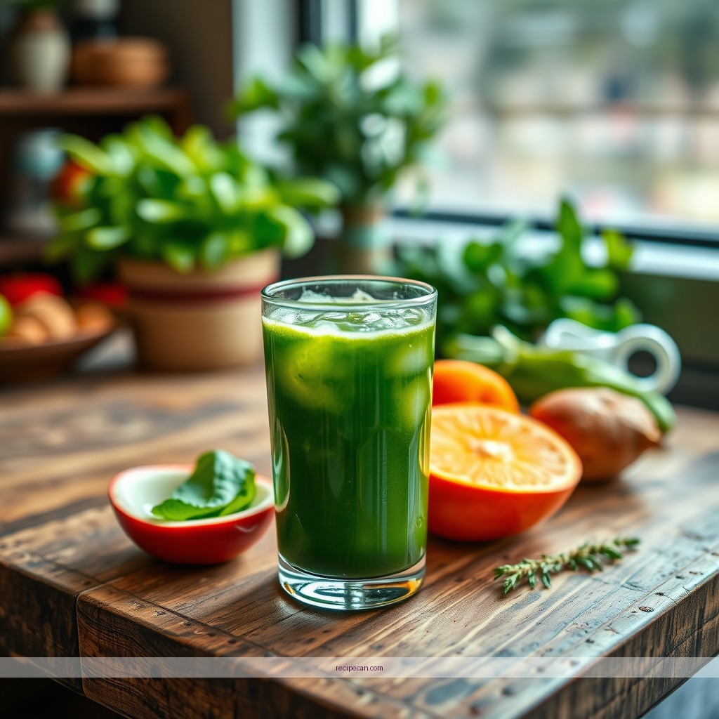 Recipe - best green juice recipe
