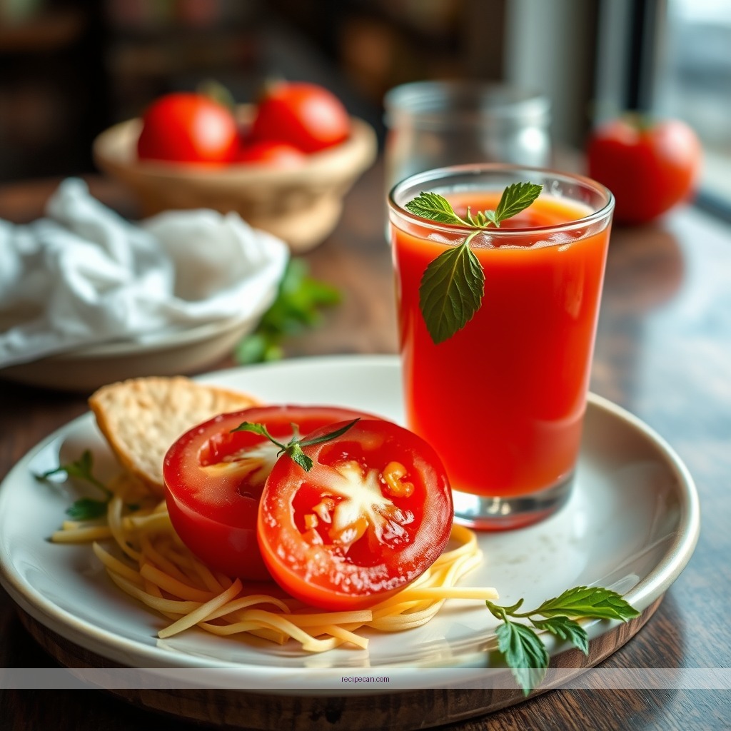 Recipe - how to make tomato juice recipe