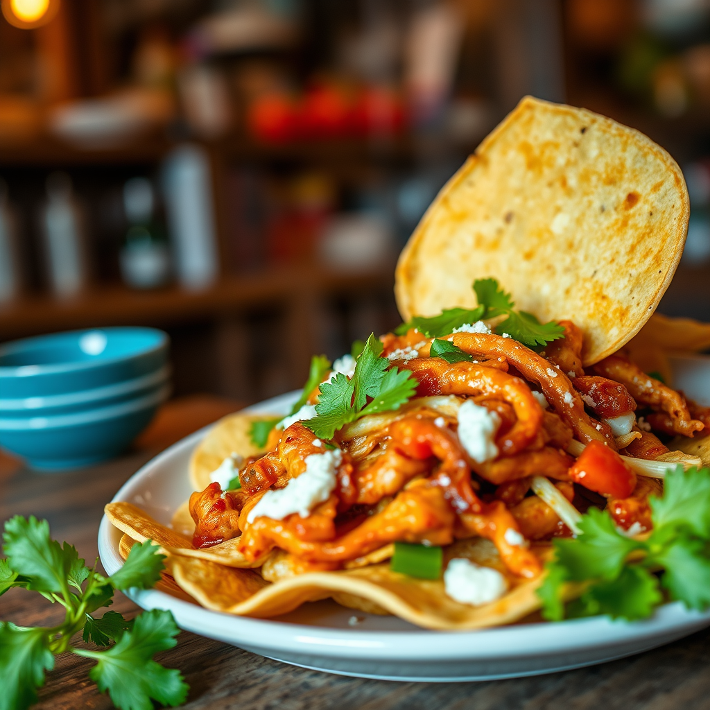 Recipe - recipe for chicken nachos