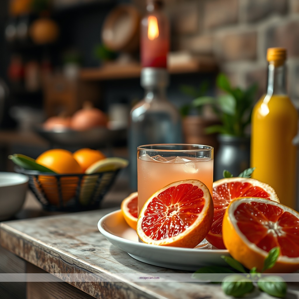 Recipe - grapefruit juice recipe