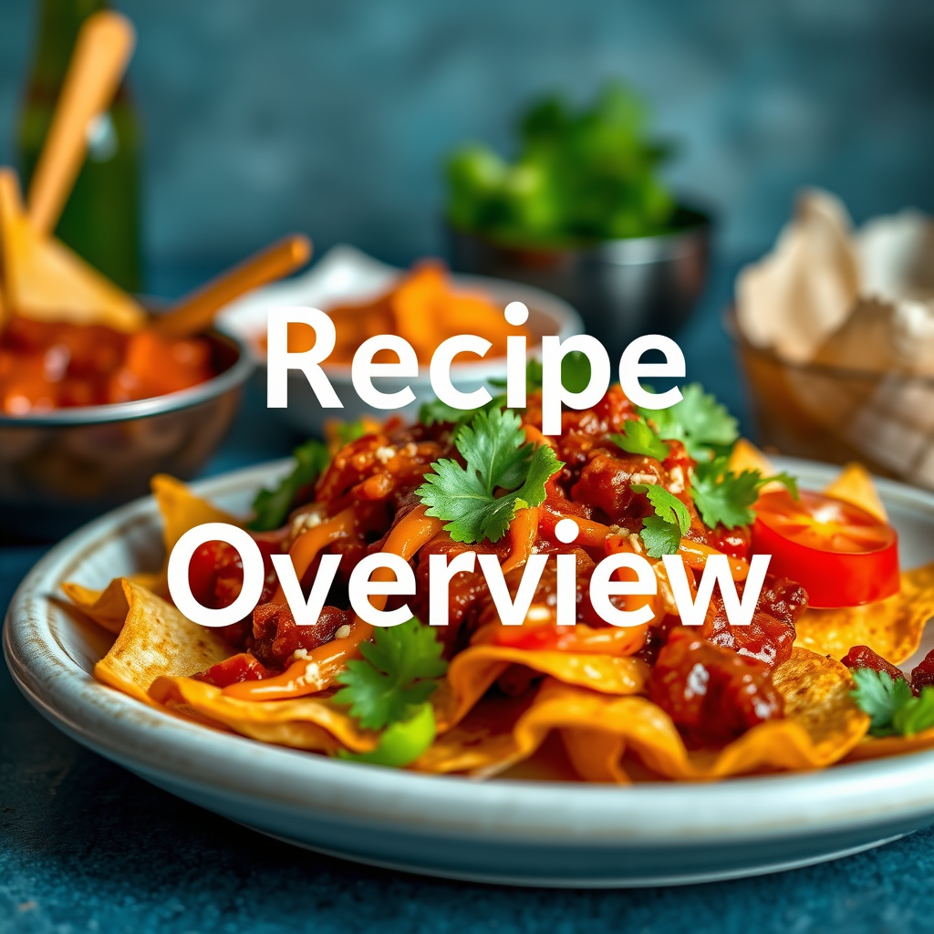 Recipe - recipe for chilli nachos