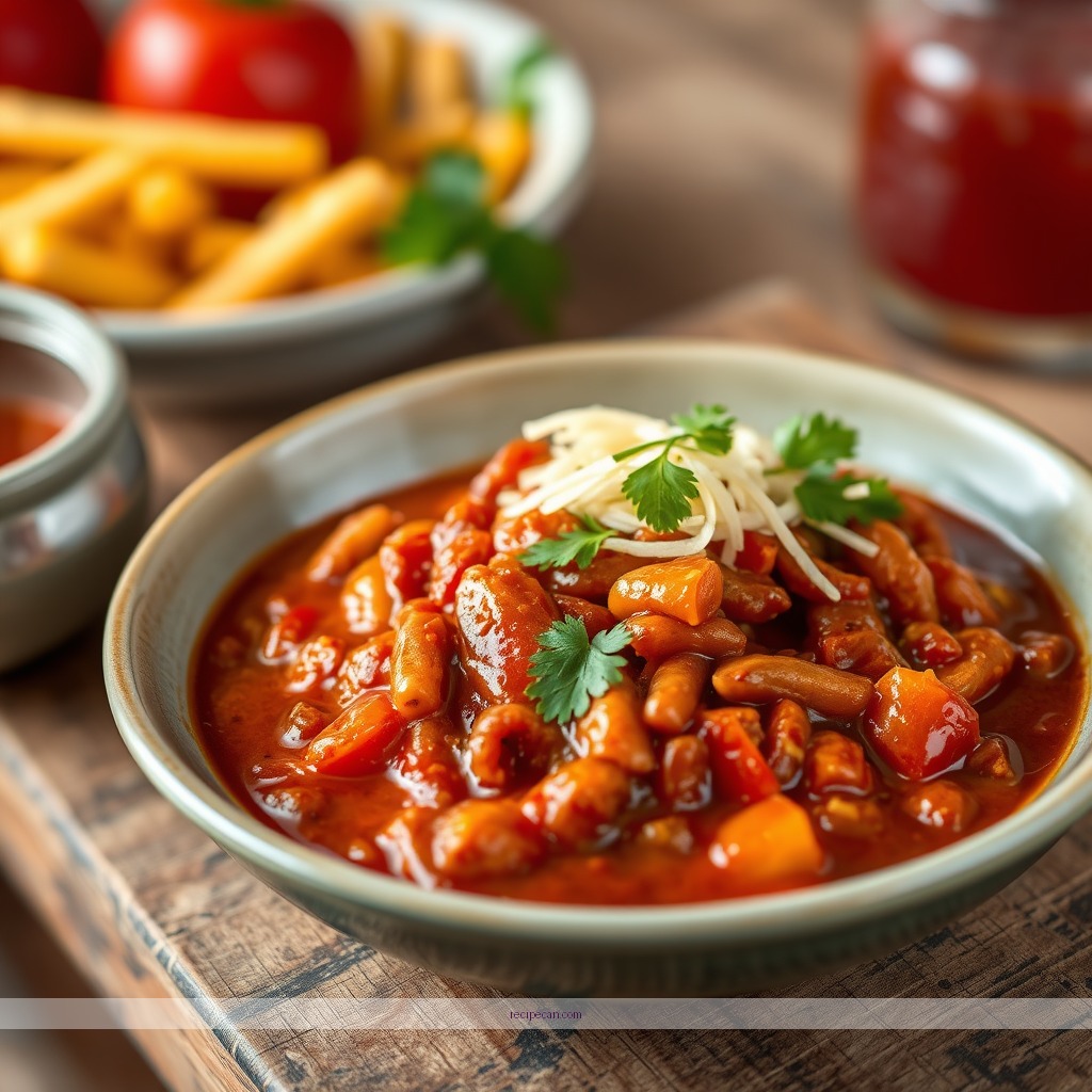 Recipe - chili recipe with tomato juice