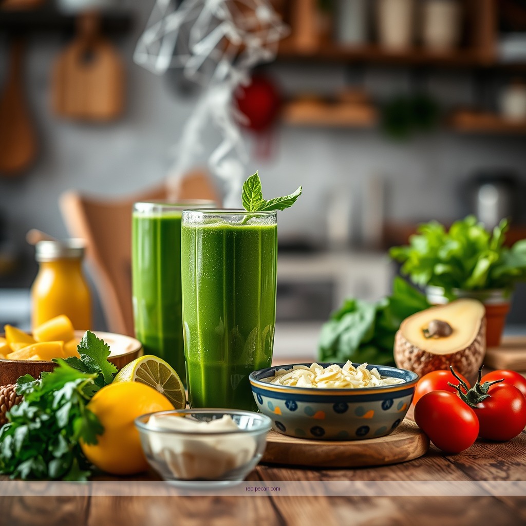 Recipe - green juice detox recipe