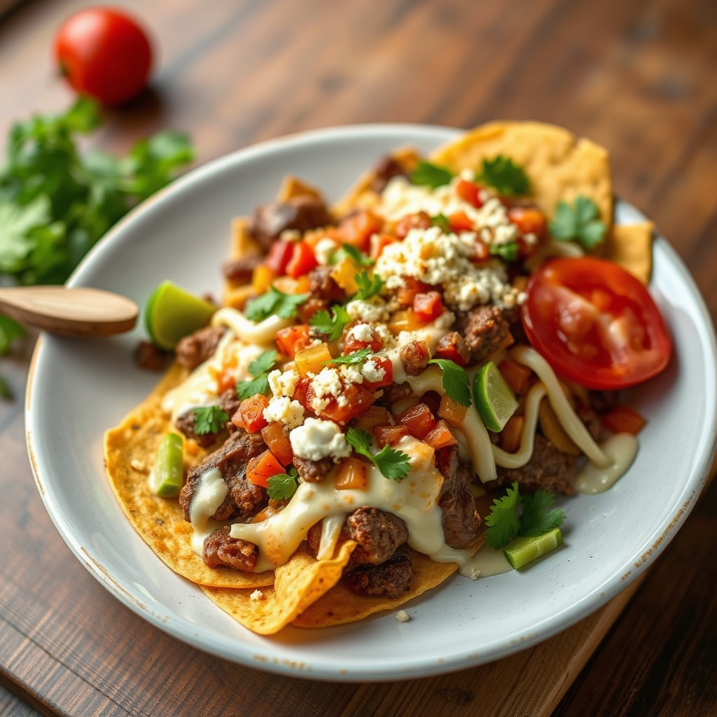 Recipe - easy beef nachos recipe