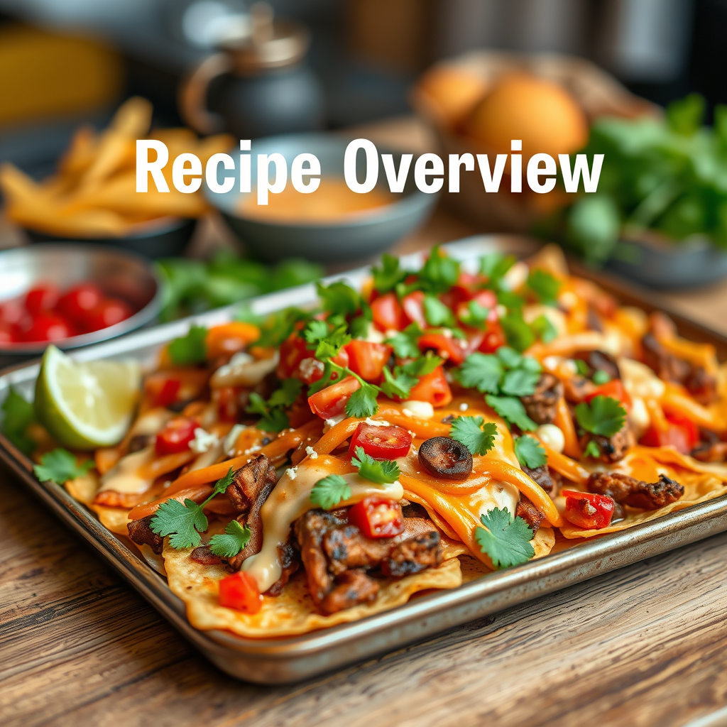 Recipe - sheet pan nacho recipe