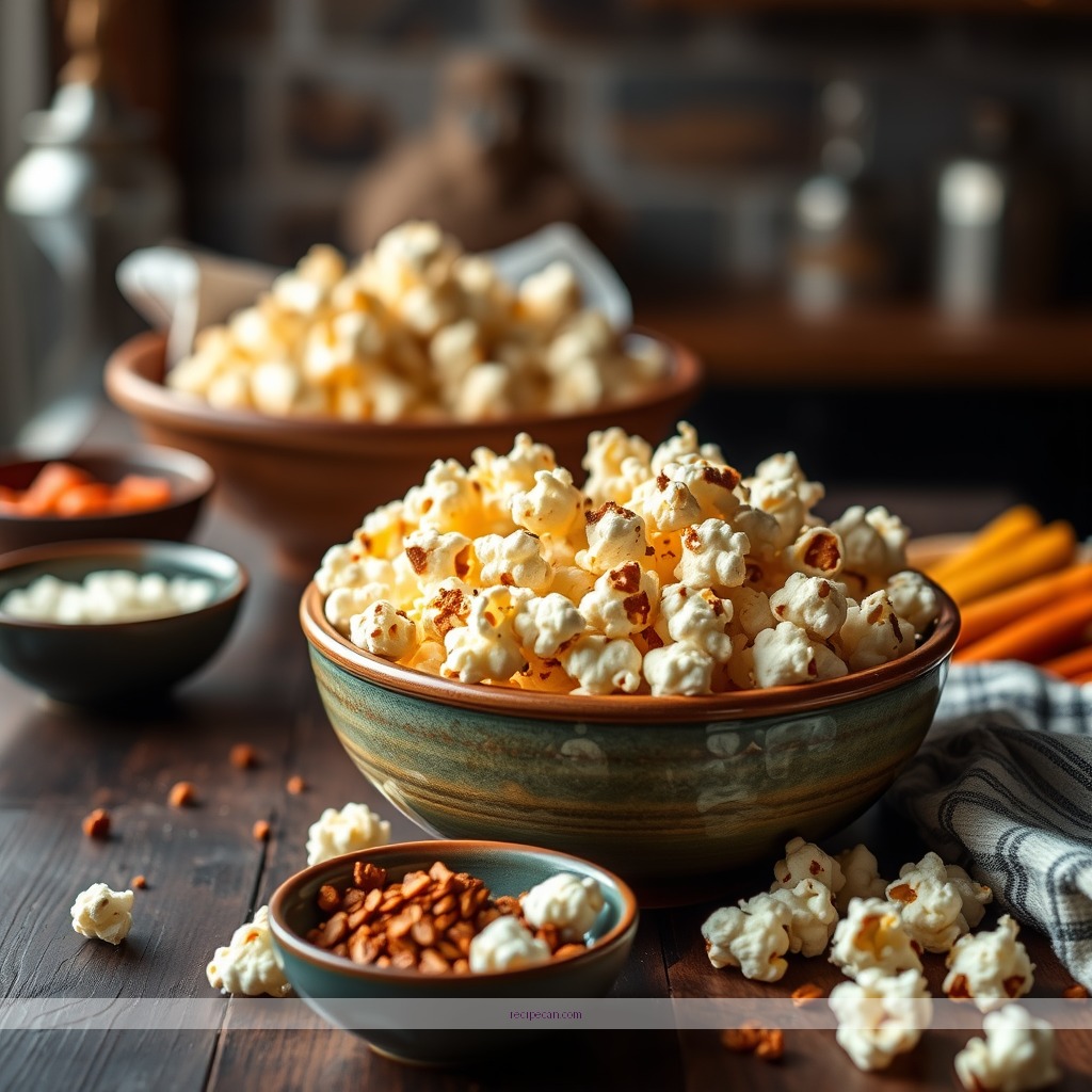 Recipe - seasoning recipes for popcorn