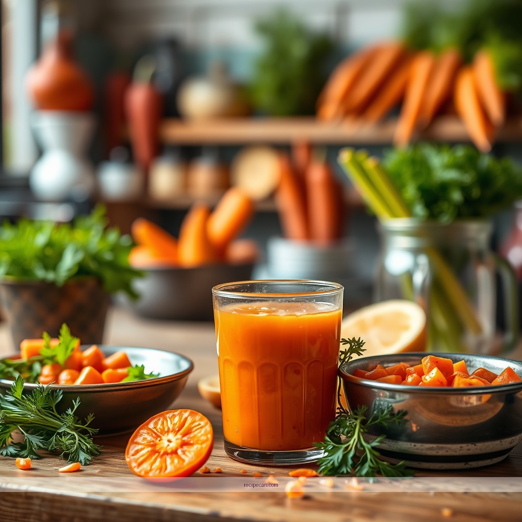Recipe - carrot juice recipes