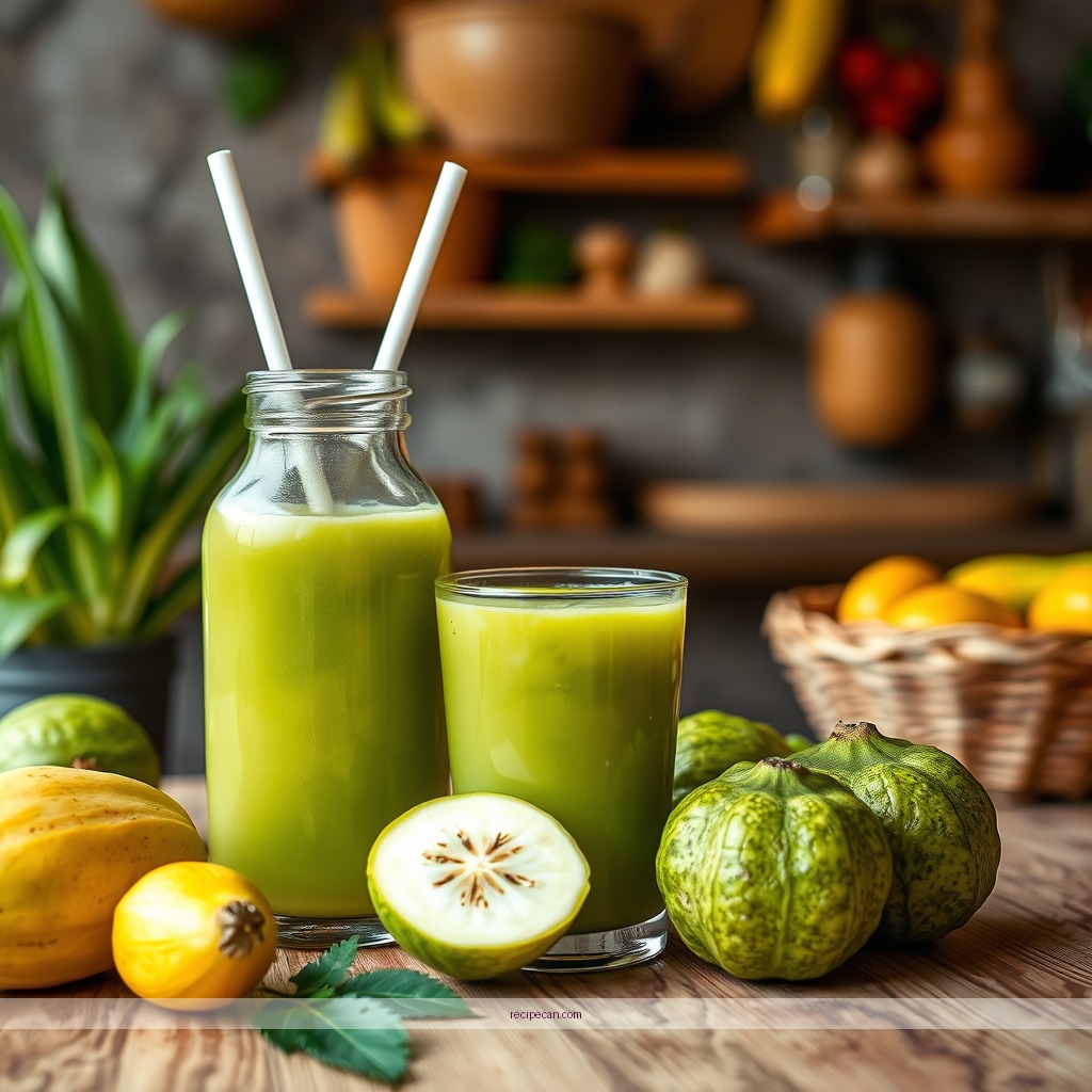Recipe - guanabana juice recipe