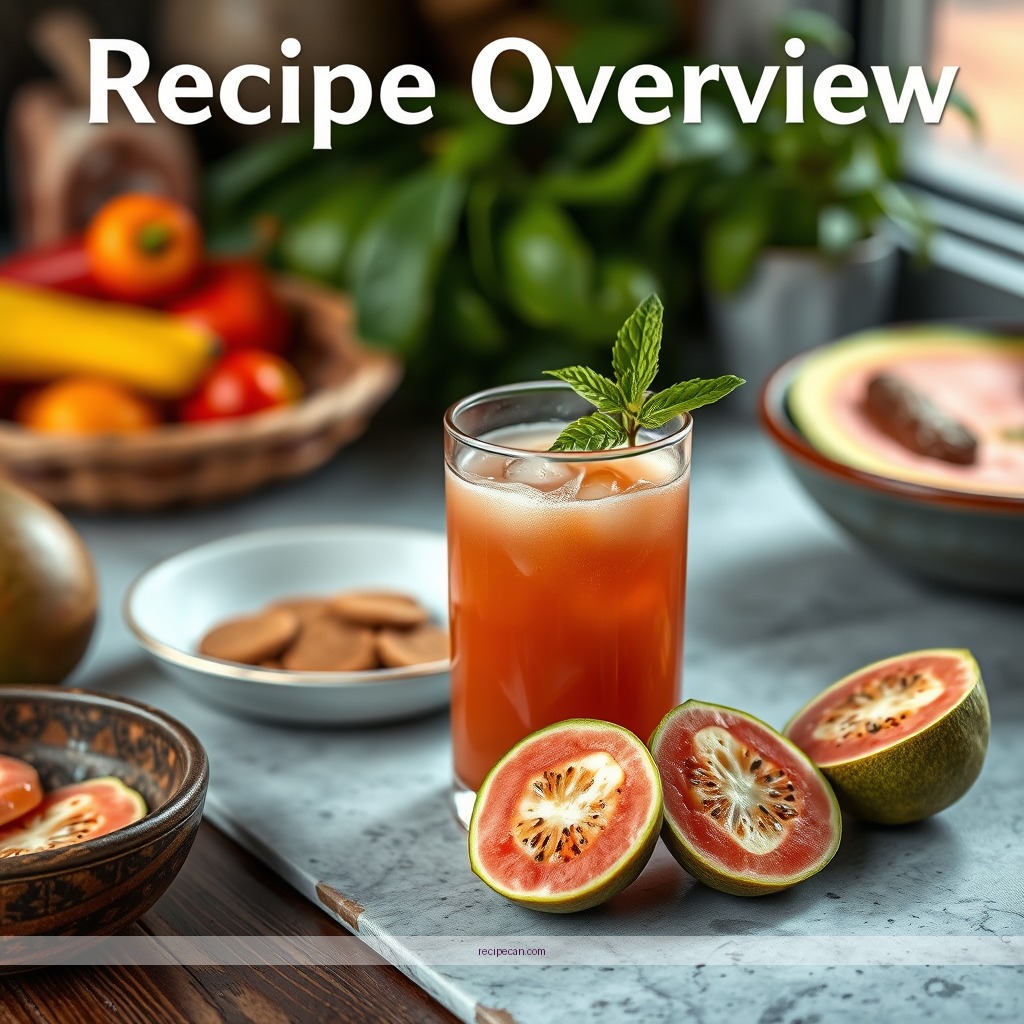 Recipe - guava fruit juice recipe