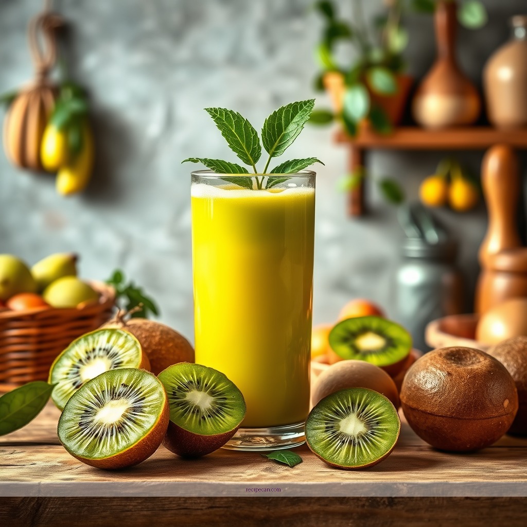 Recipe - kiwi juice recipe
