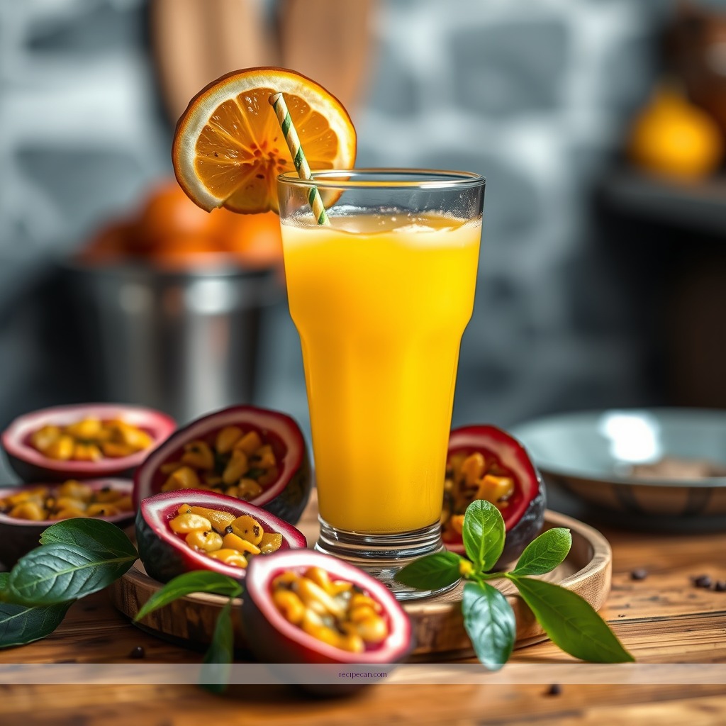 Recipe - recipe passion fruit juice