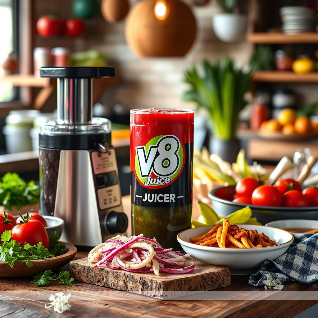 Recipe - v8 juice recipe juicer