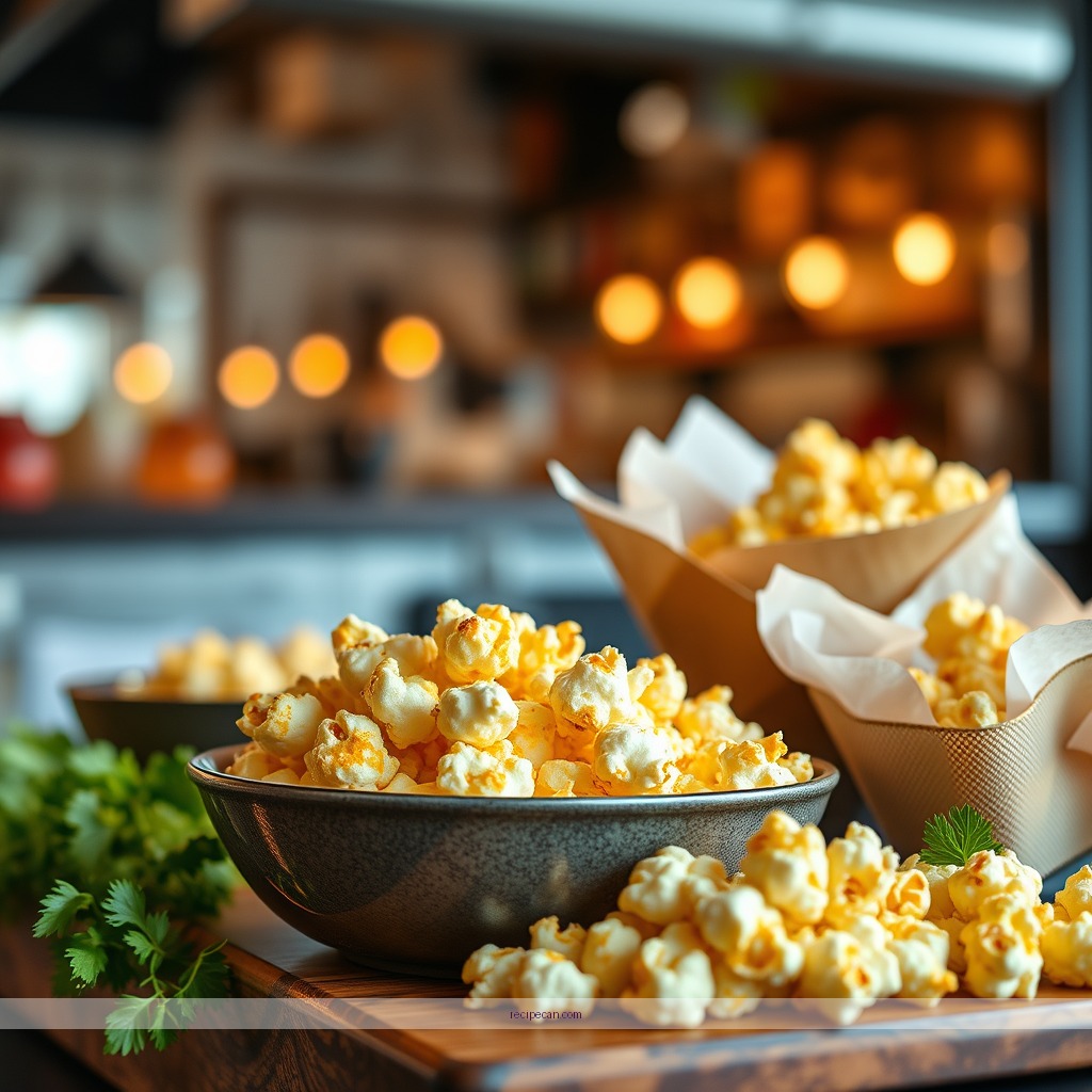Recipe - cheddar popcorn recipe
