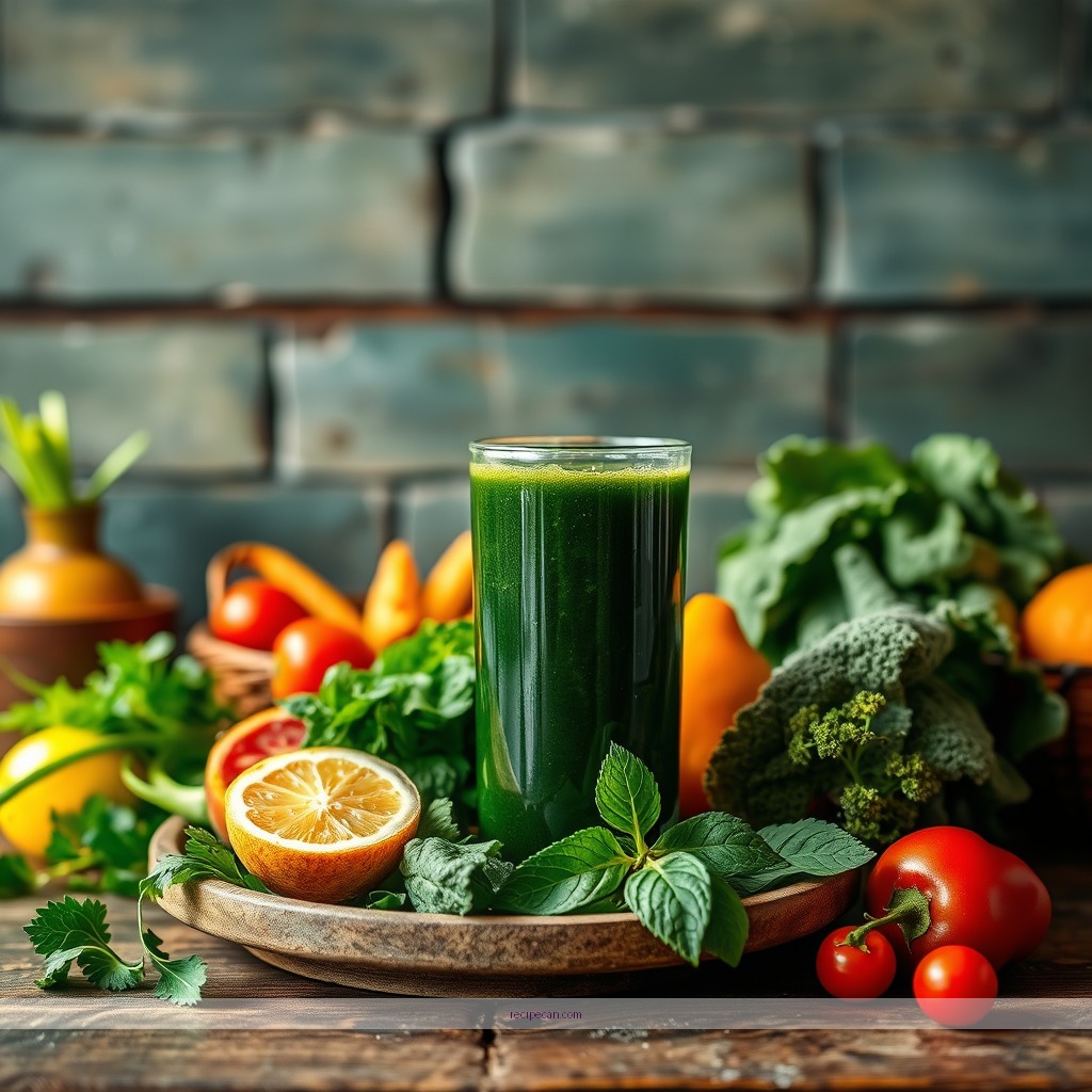 Recipe - vegetable juice recipe