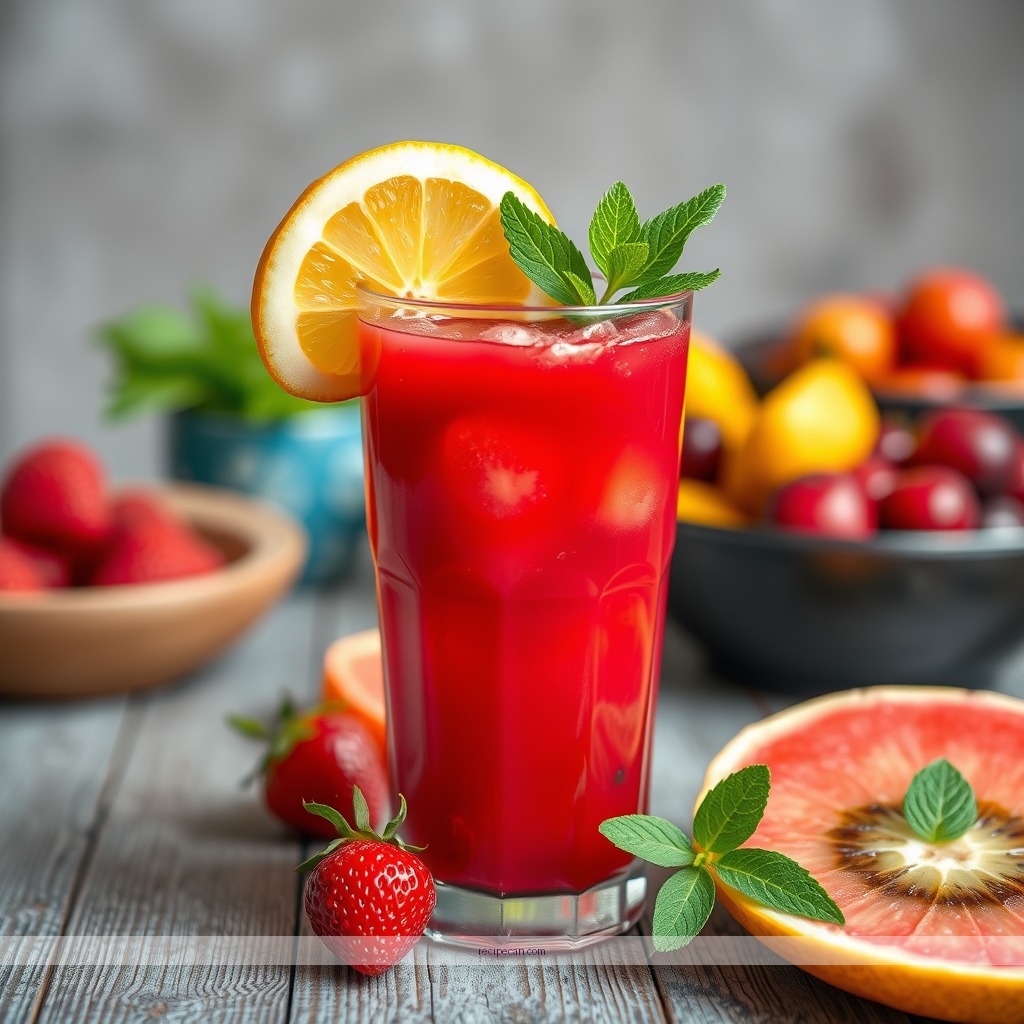 Recipe - fresh fruit juice recipes