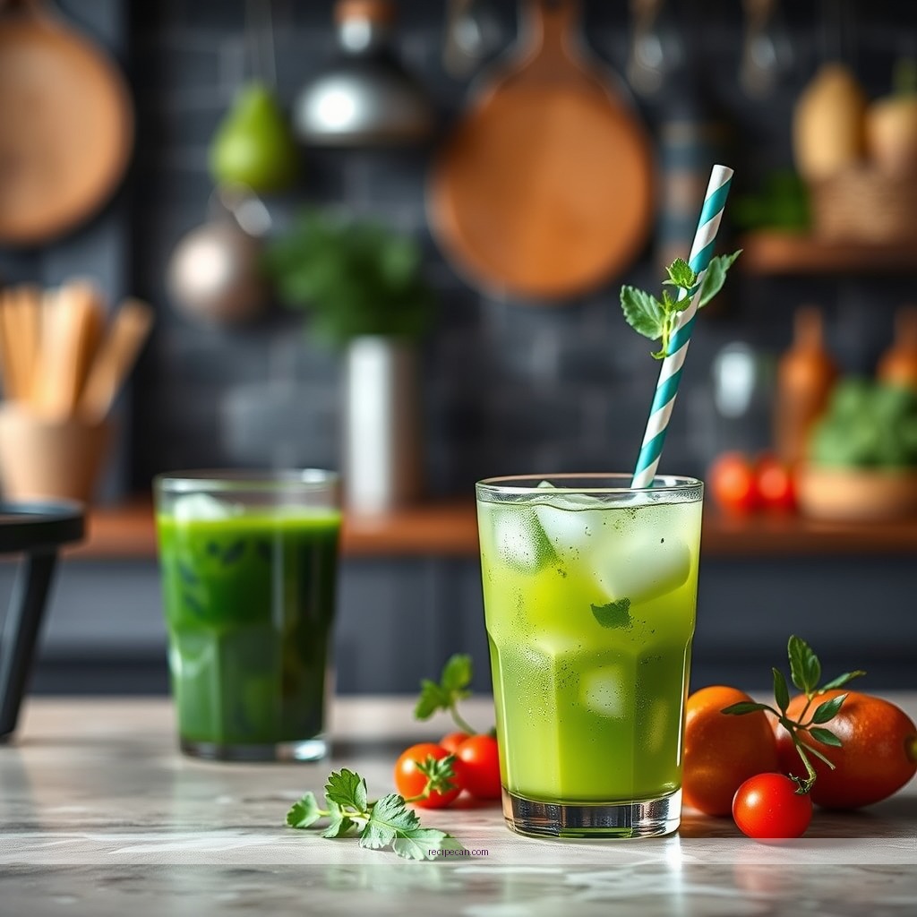 Recipe - green juice drink recipe