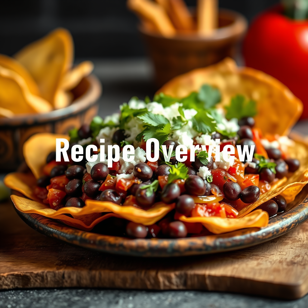 Recipe - black bean nacho recipe