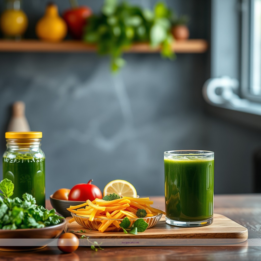 Recipe - healthy green juice recipe
