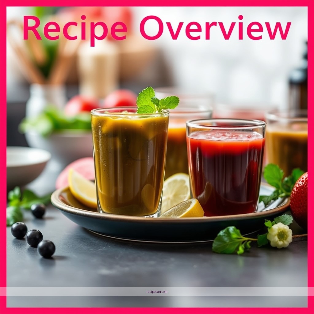 Recipe - juice shot recipes