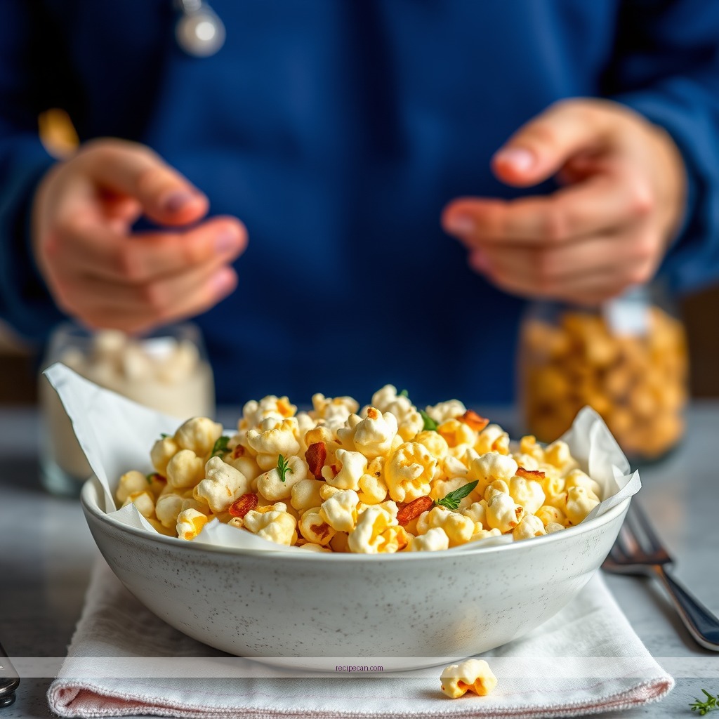 Recipe - healthy popcorn recipe