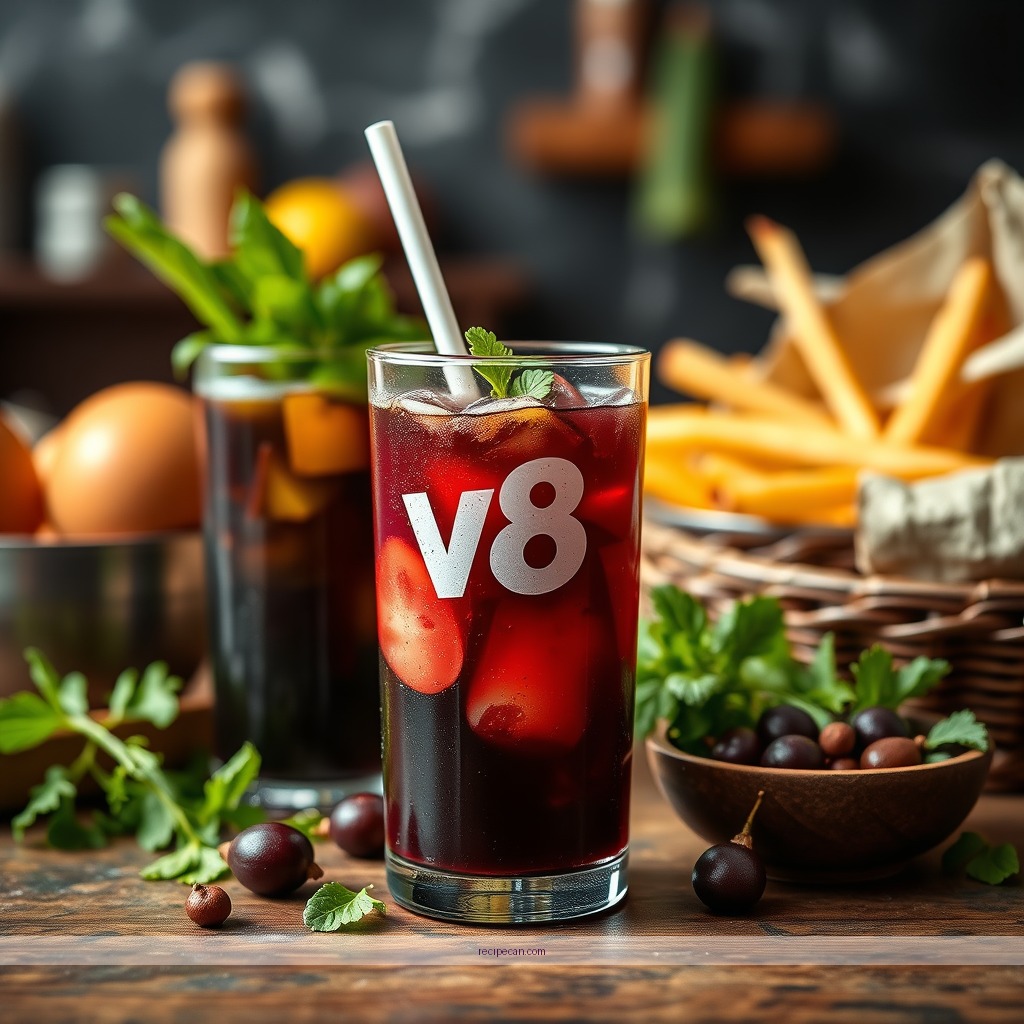 Recipe - recipe v8 juice