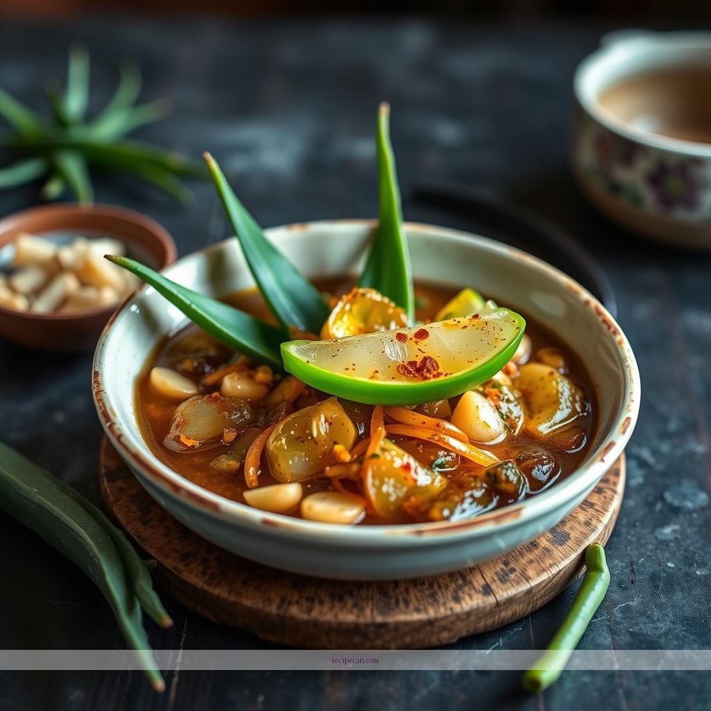 Recipe - aloe juice recipe