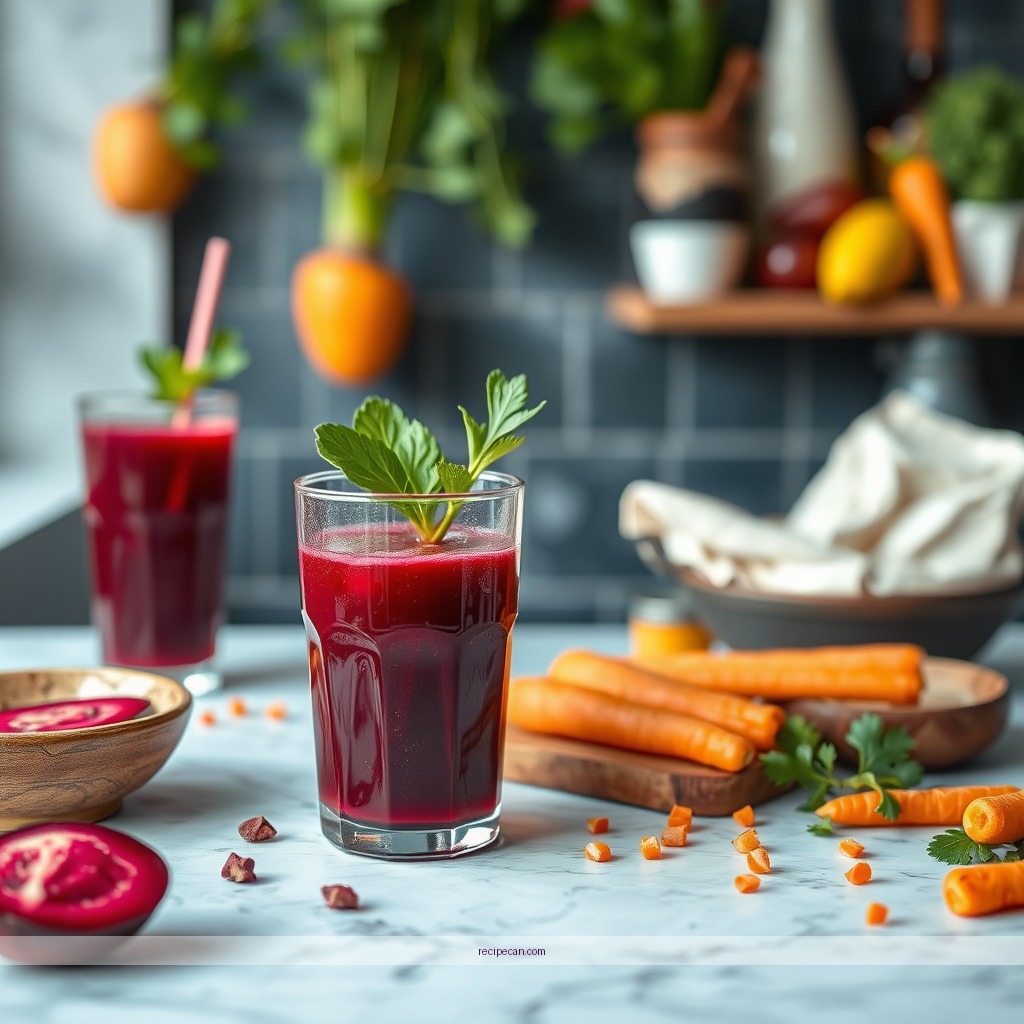 Recipe - beet and carrot juice recipe